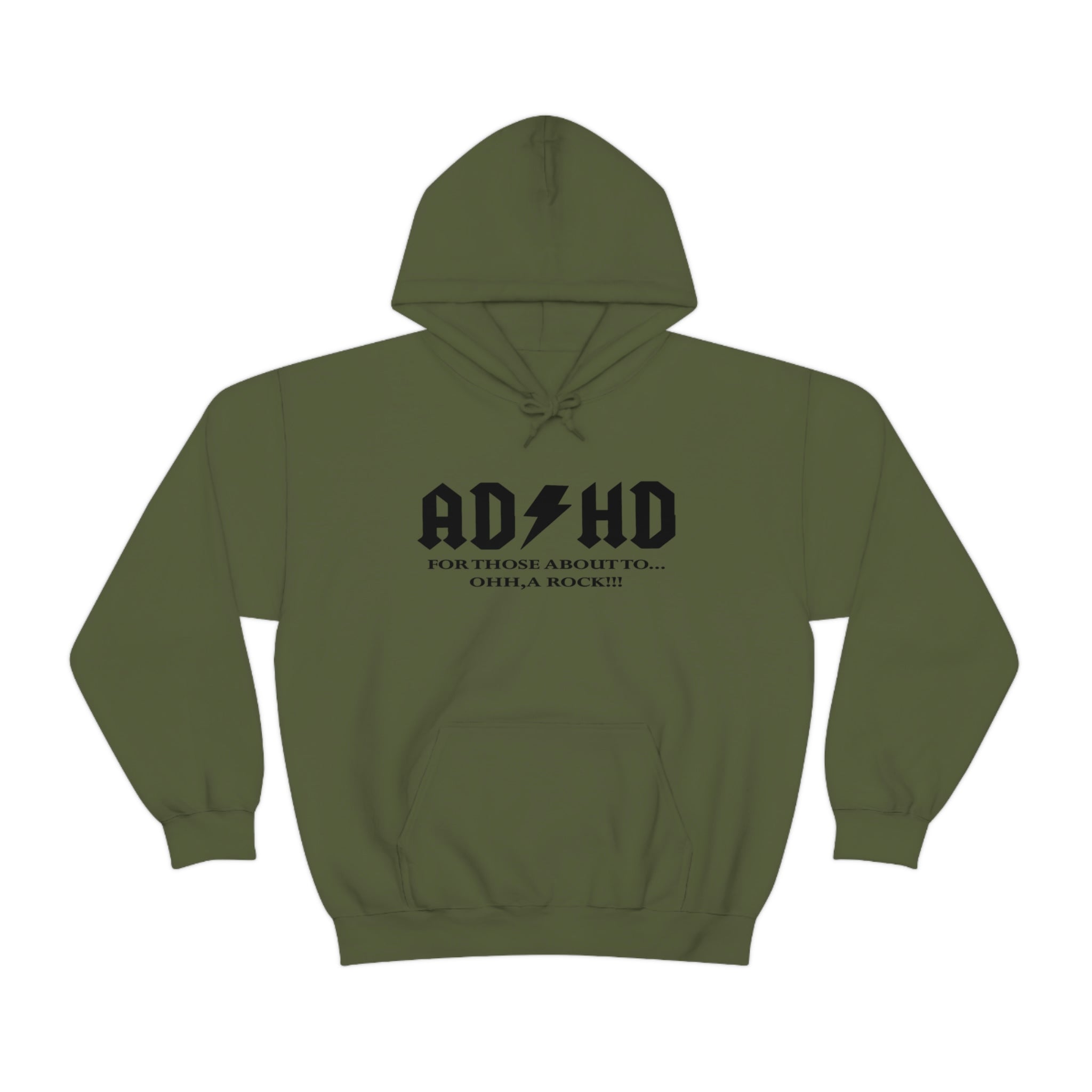 ADHD Look a Rock - Unisex Heavy Blend™ Hooded Sweatshirt