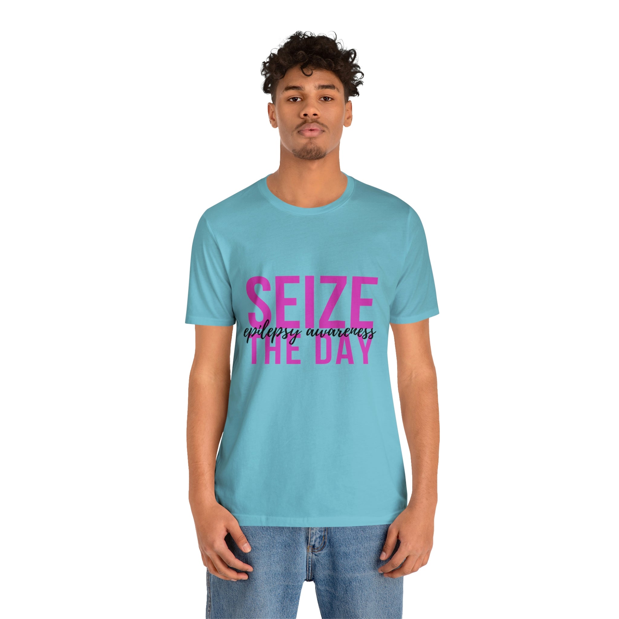 Seize The Day Epilepsy Awareness - Unisex Jersey Short Sleeve Tee