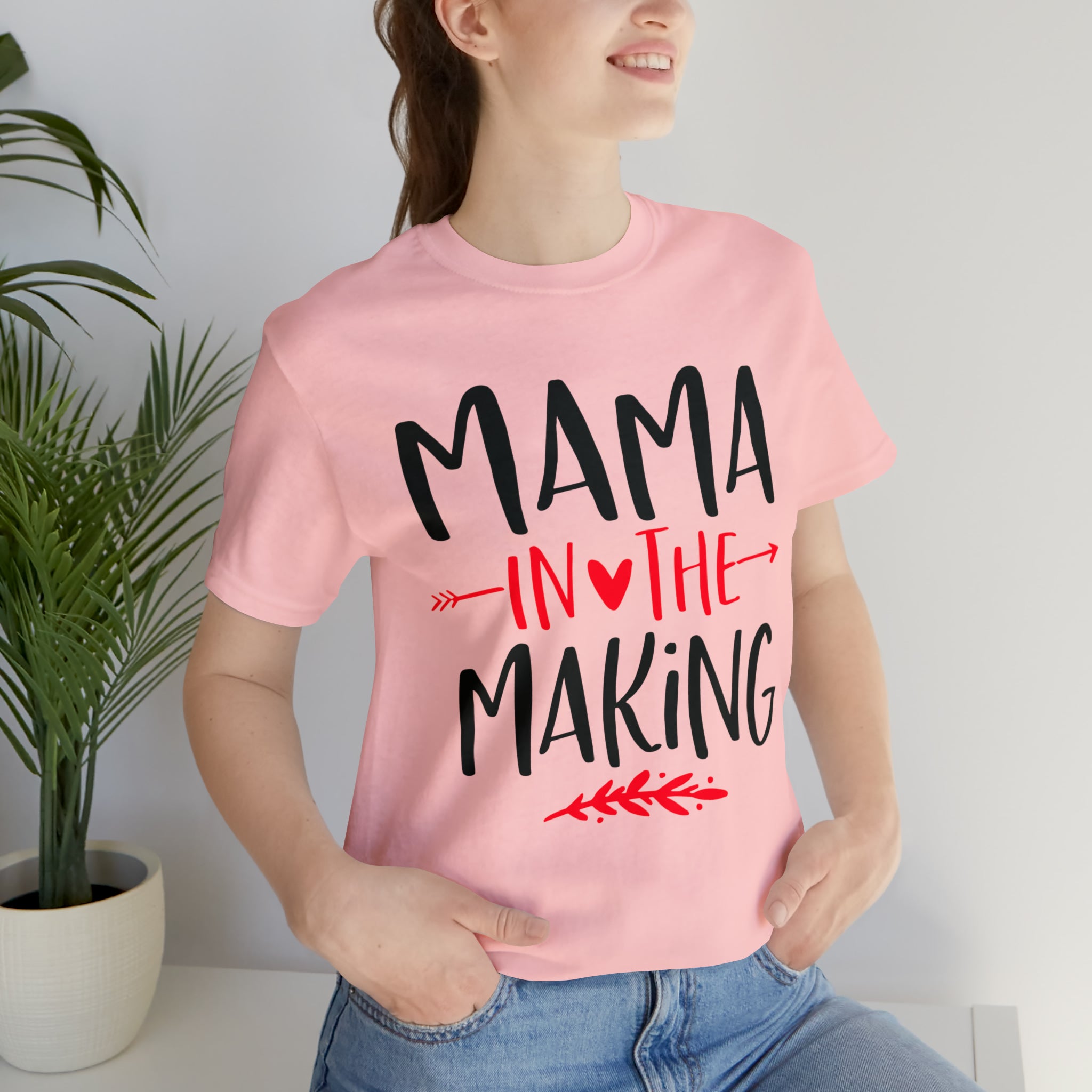 Mama In The Making - Unisex Jersey Short Sleeve Tee