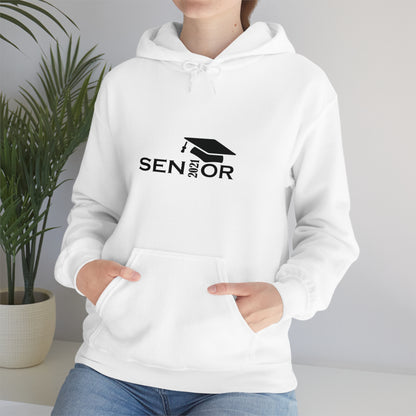 Senior Cap With Class Year Customizable - Unisex Heavy Blend™ Hooded Sweatshirt