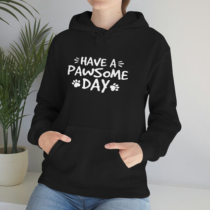 Have A Pawsome Day - Unisex Heavy Blend™ Hooded Sweatshirt