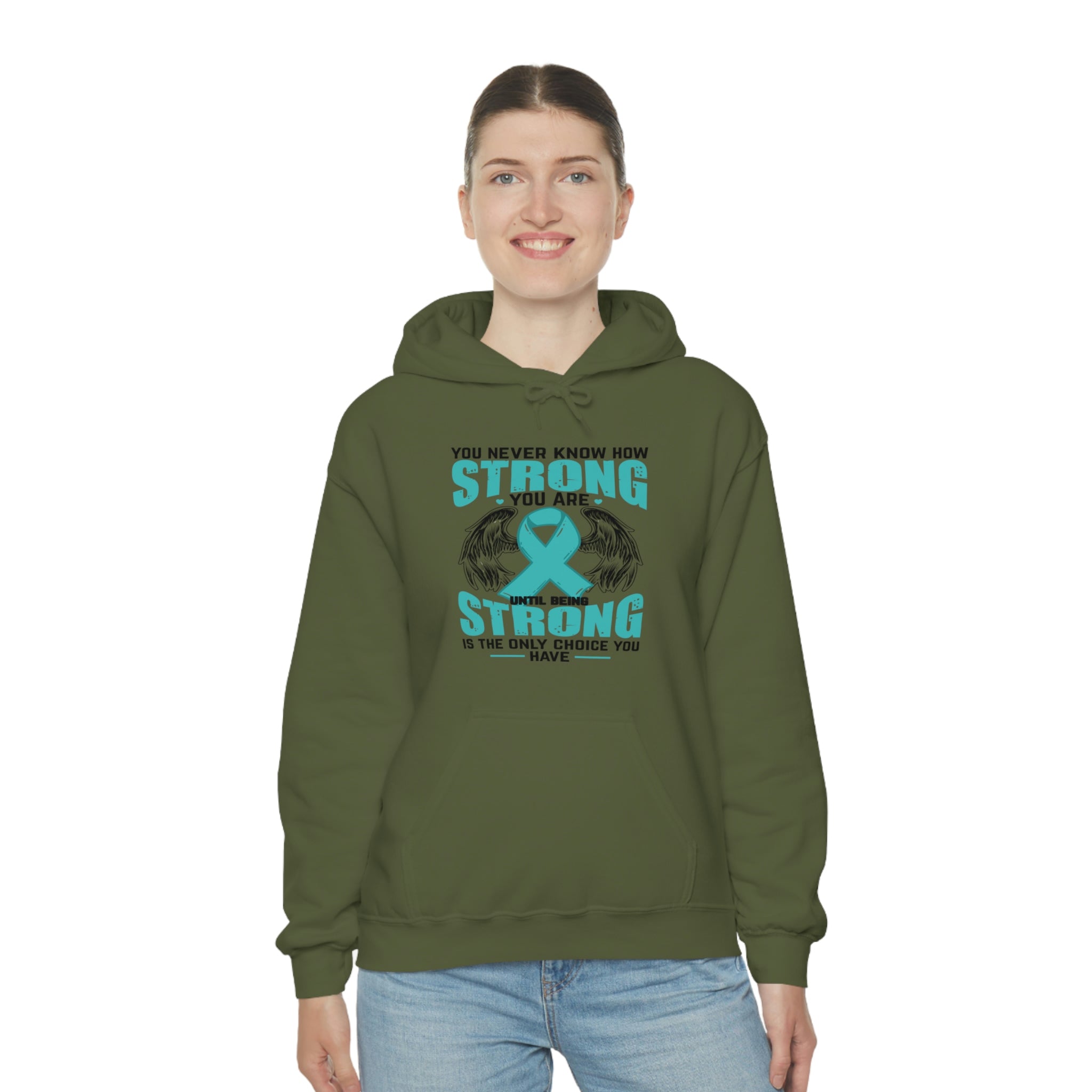 You Never Know How Strong You Are - Unisex Heavy Blend™ Hooded Sweatshirt