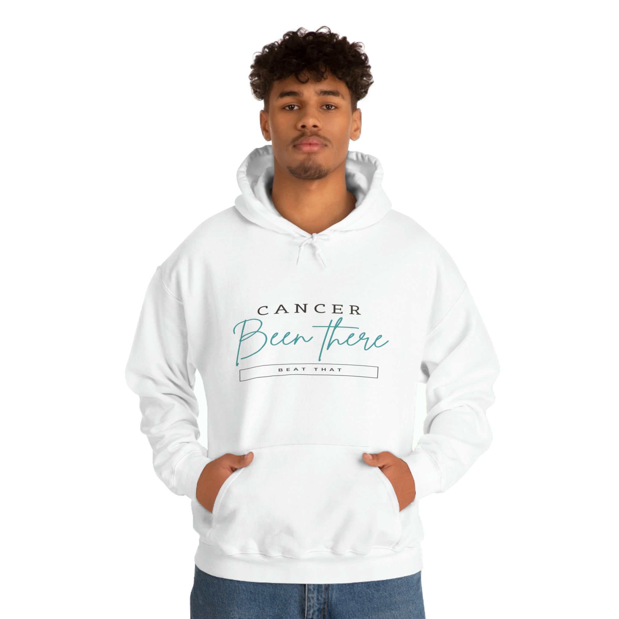 Cancer Been There Beat That - Unisex Heavy Blend™ Hooded Sweatshirt