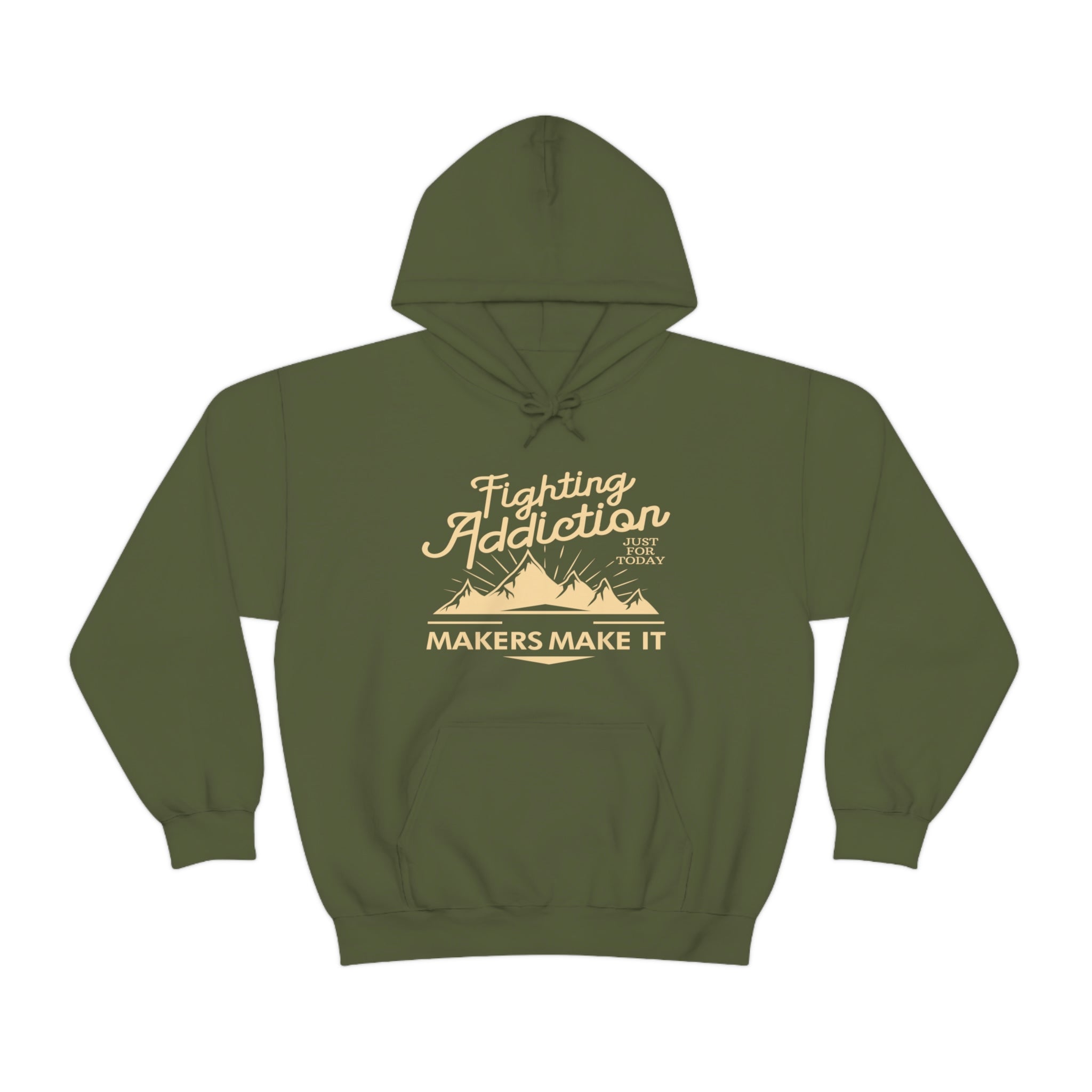 Fighting Addiction - Unisex Heavy Blend™ Hooded Sweatshirt