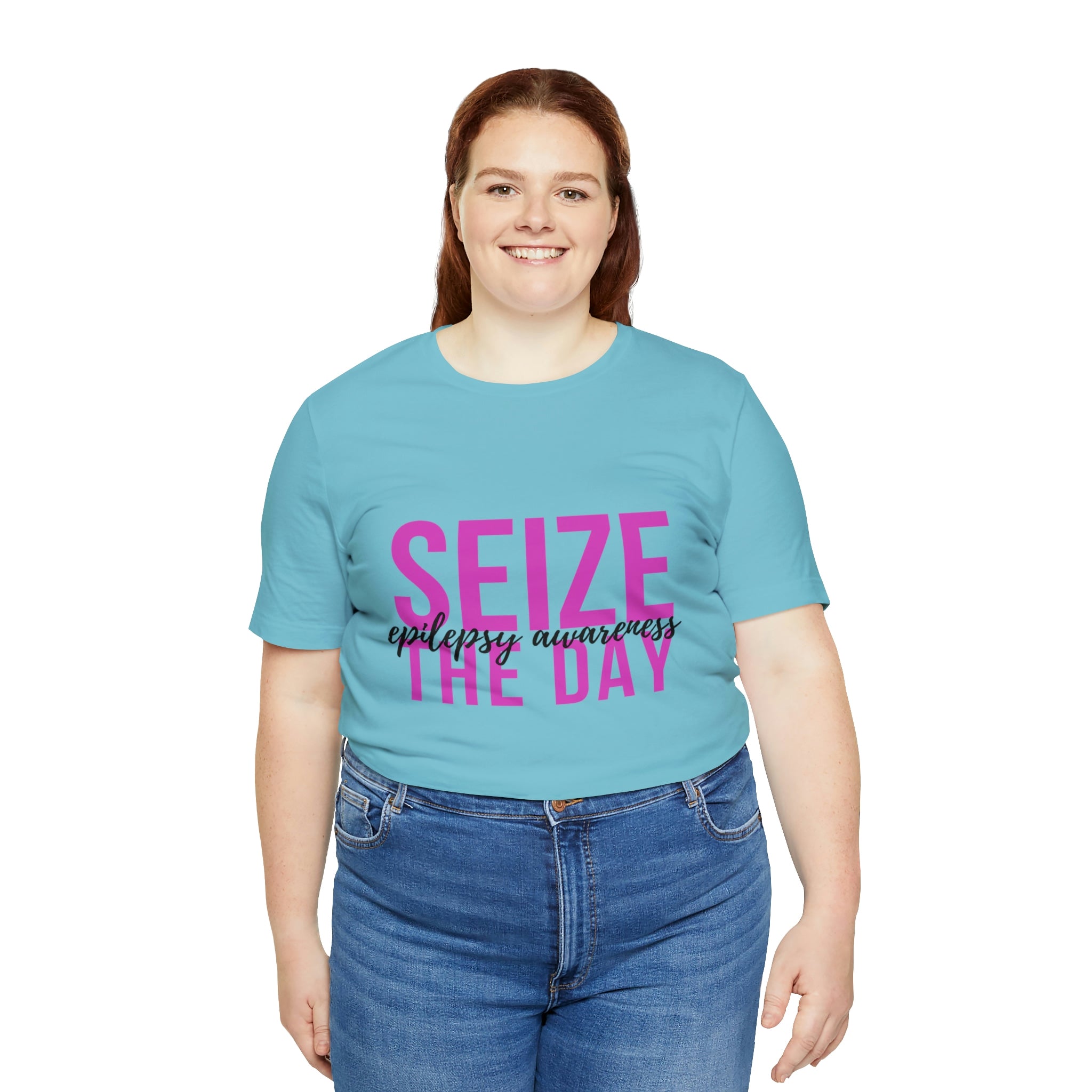 Seize The Day Epilepsy Awareness - Unisex Jersey Short Sleeve Tee