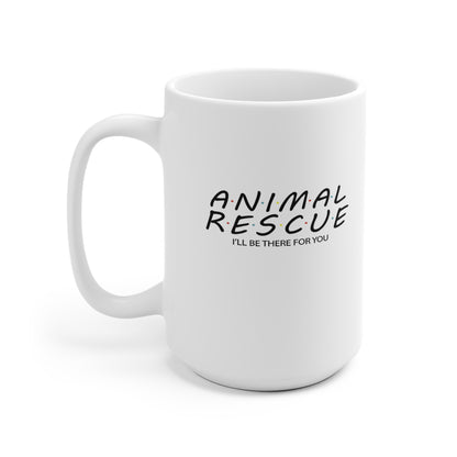 Animal Rescue - White Ceramic Mug 2 sizes Available