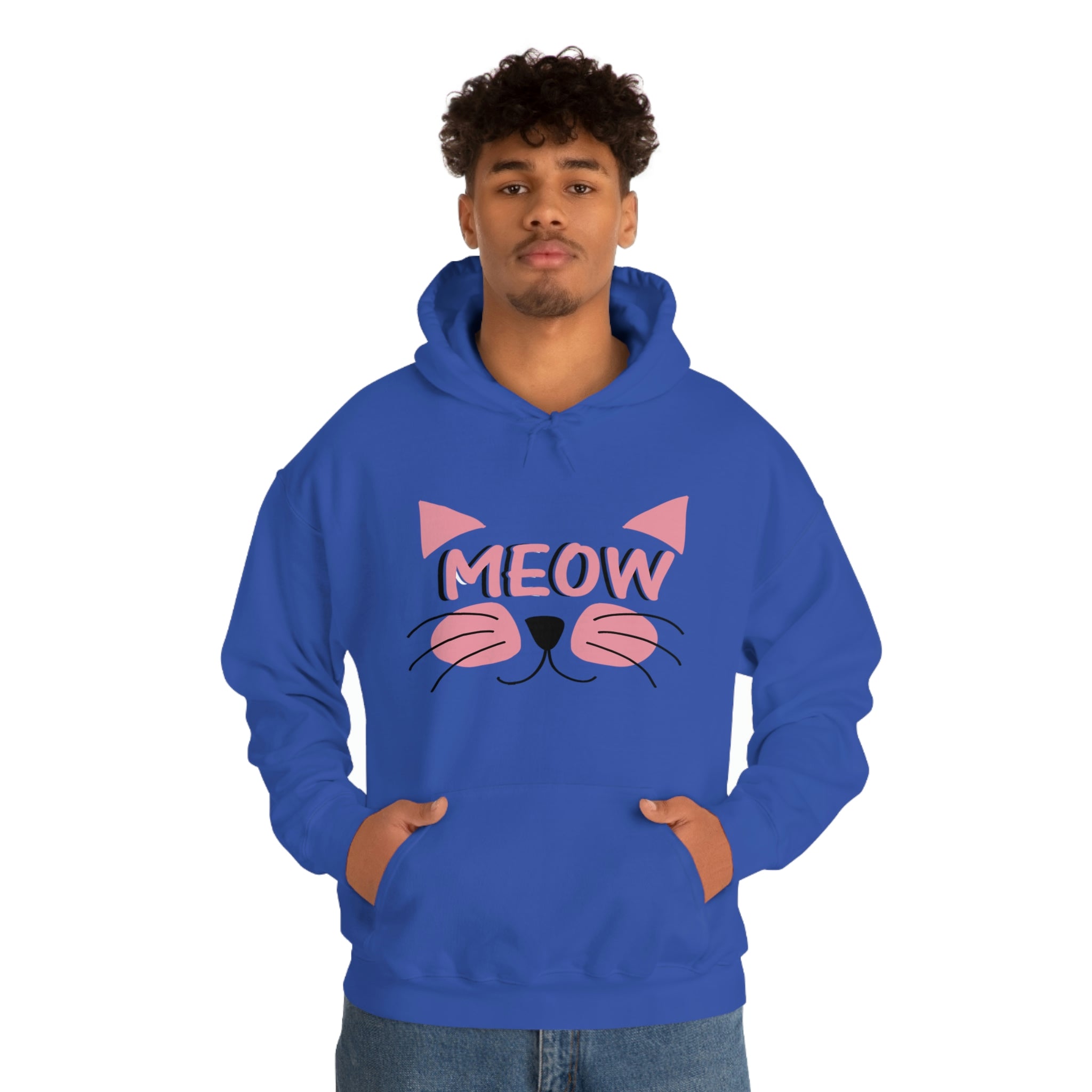 Meow - Unisex Heavy Blend™ Hooded Sweatshirt