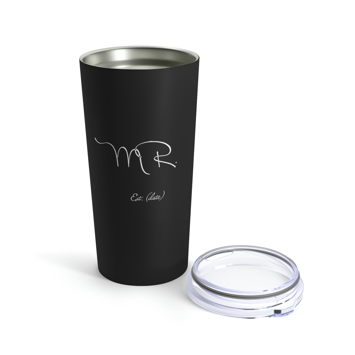 Mr. Established Wedding Date Customizable - Tumbler 20oz