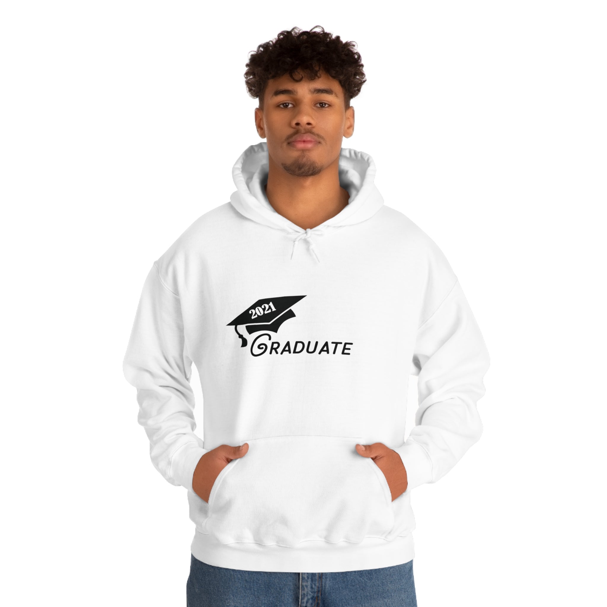 Graduate! Class Year Customizable - Unisex Heavy Blend™ Hooded Sweatshirt