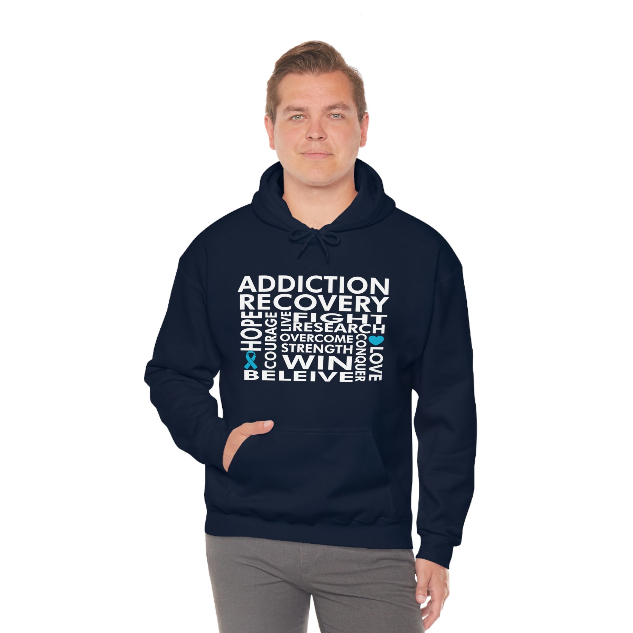 Addiction Recovery - Unisex Heavy Blend™ Hooded Sweatshirt