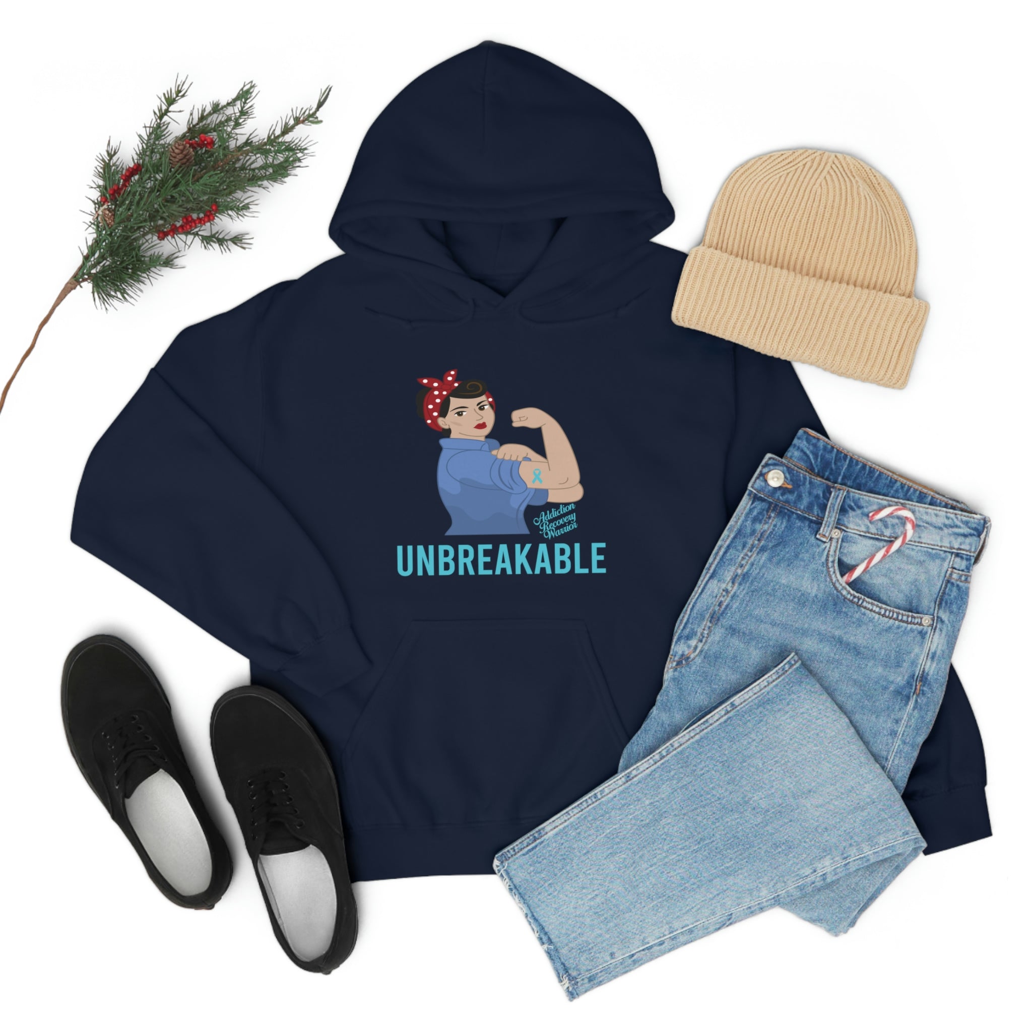 Unbreakable - Unisex Heavy Blend™ Hooded Sweatshirt