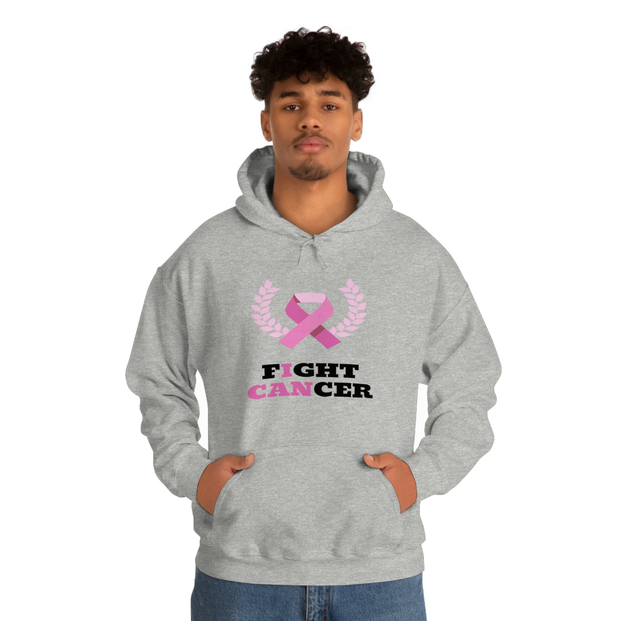 Fight Cancer I Can - Unisex Heavy Blend™ Hooded Sweatshirt