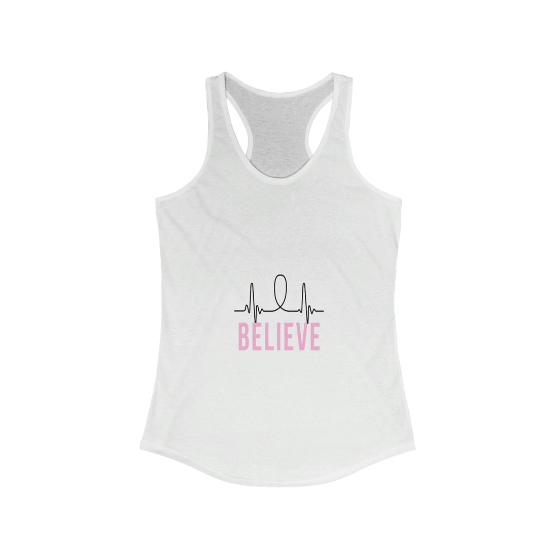 Believe - Racerback Tank Top