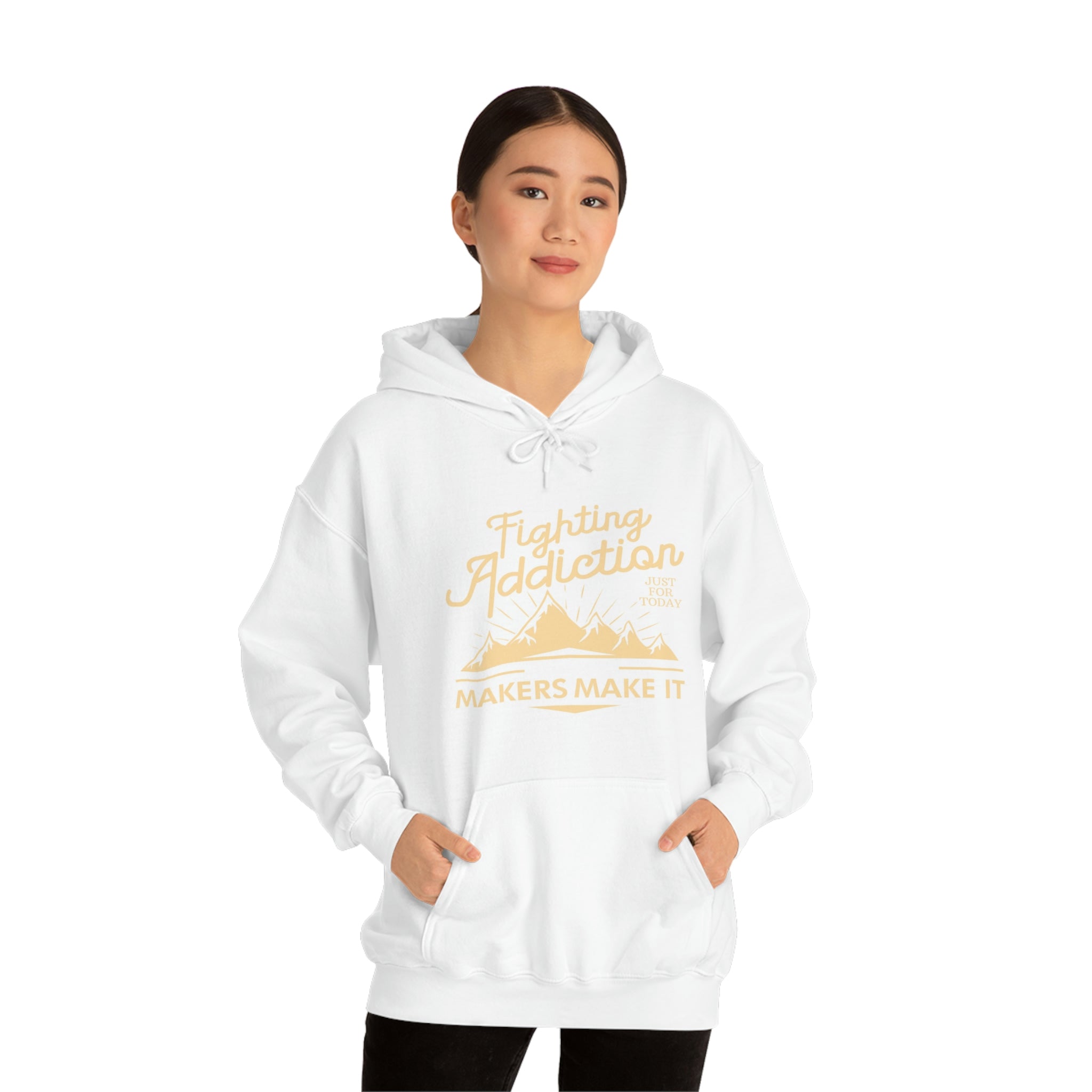 Fighting Addiction - Unisex Heavy Blend™ Hooded Sweatshirt