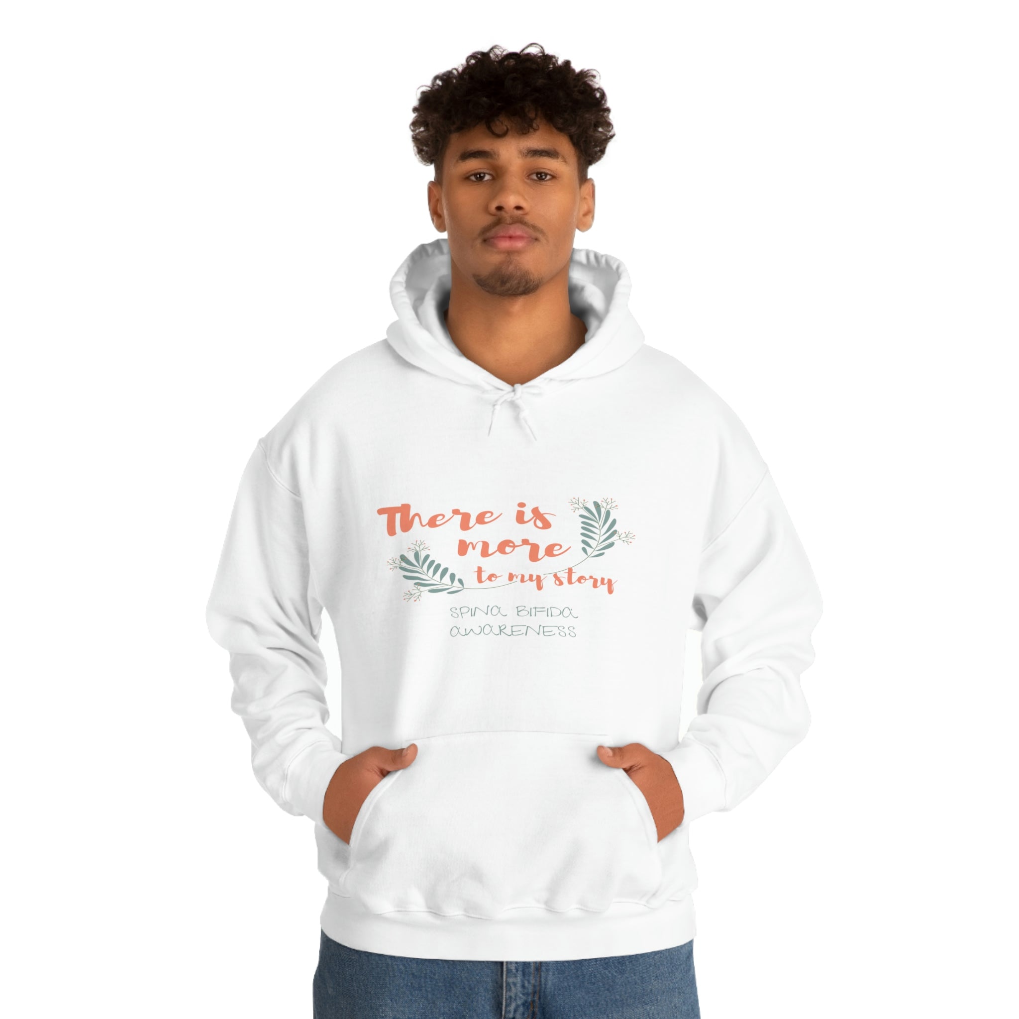 There Is More To My Story Spina Bifida Awareness - Unisex Heavy Blend™ Hooded Sweatshirt