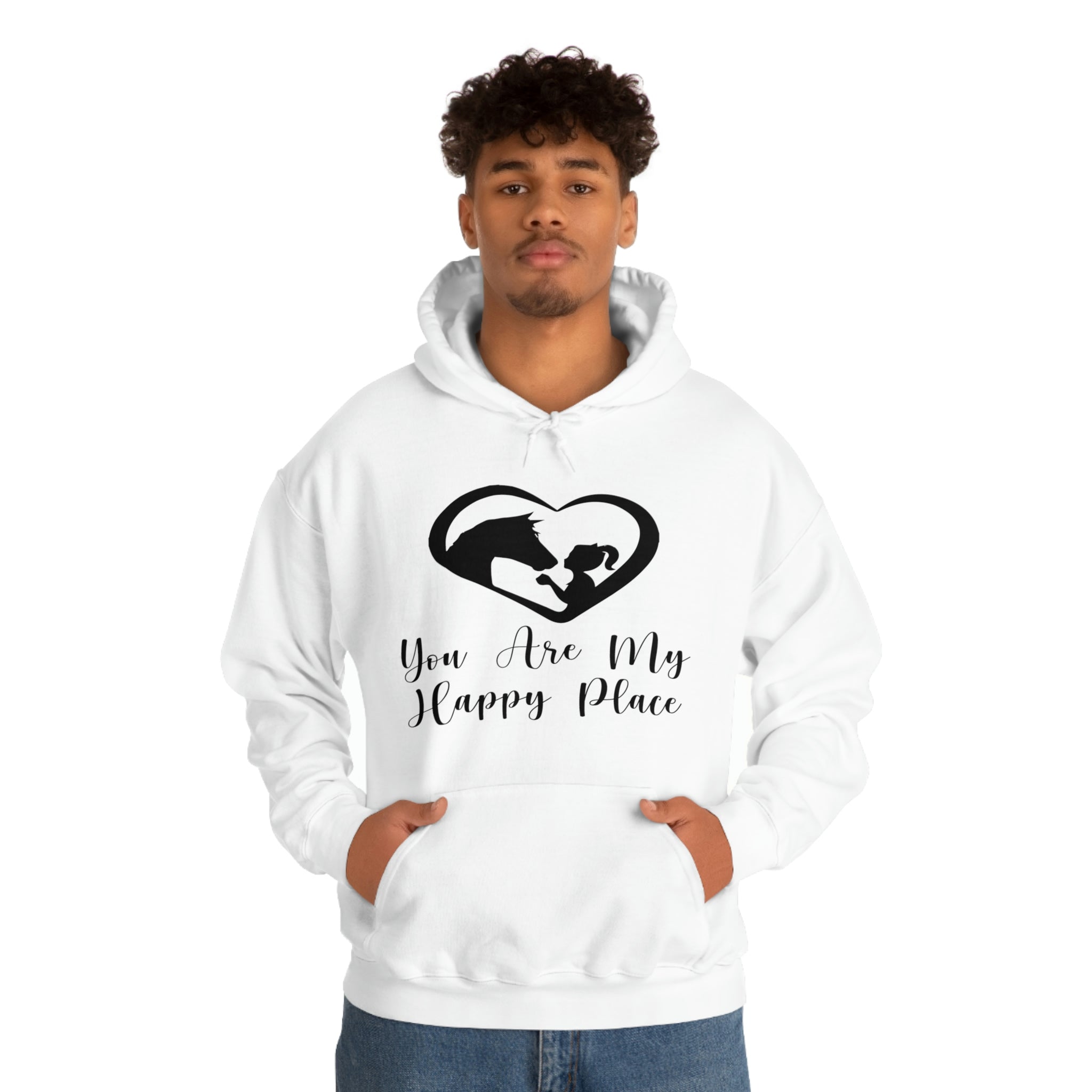 You Are My Happy Place - Unisex Heavy Blend™ Hooded Sweatshirt