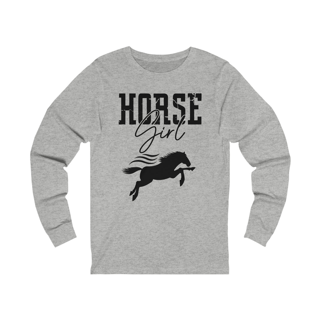Horse Girl - Unisex Jersey Long Sleeve Tee