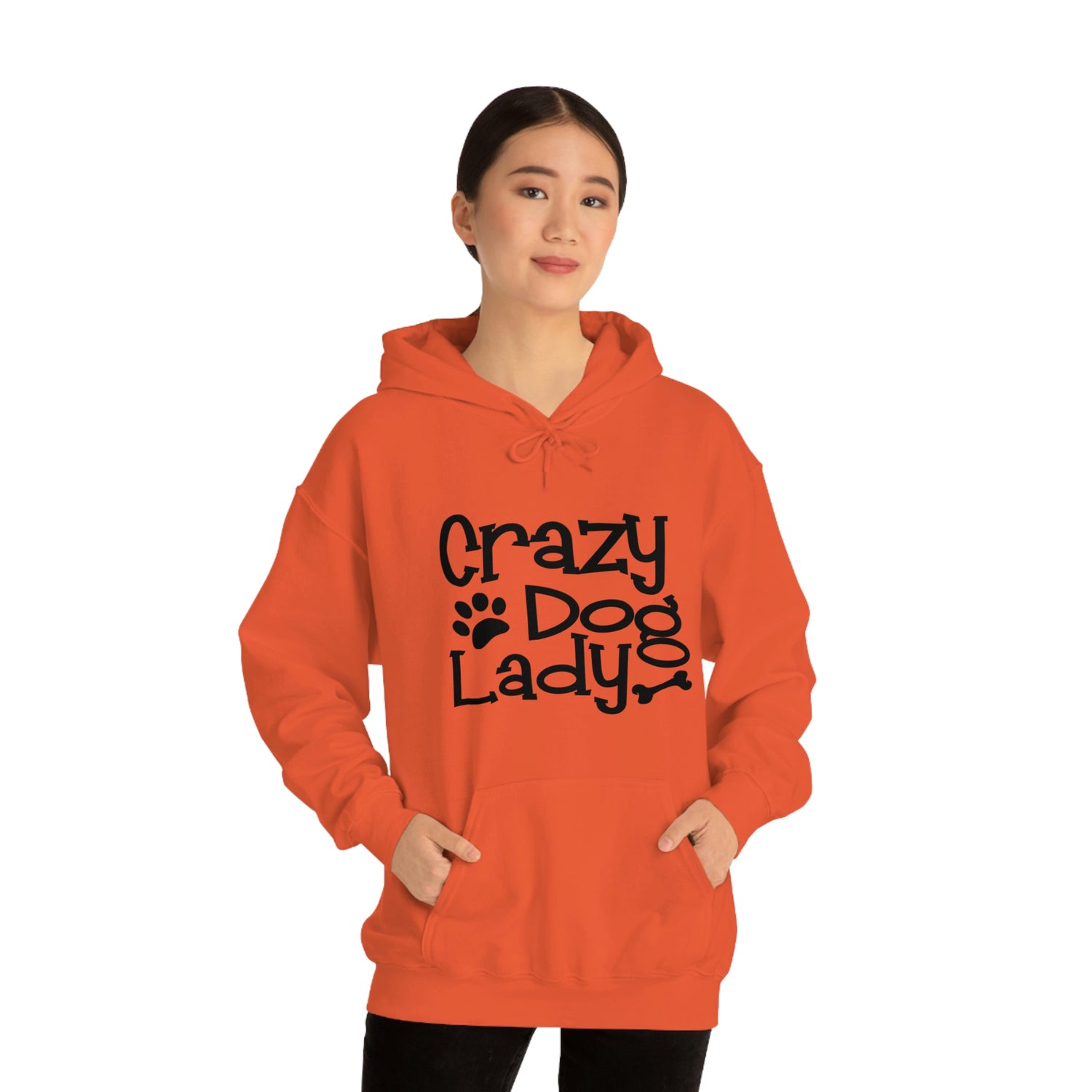 Crazy Dog Lady - Unisex Heavy Blend™ Hooded Sweatshirt