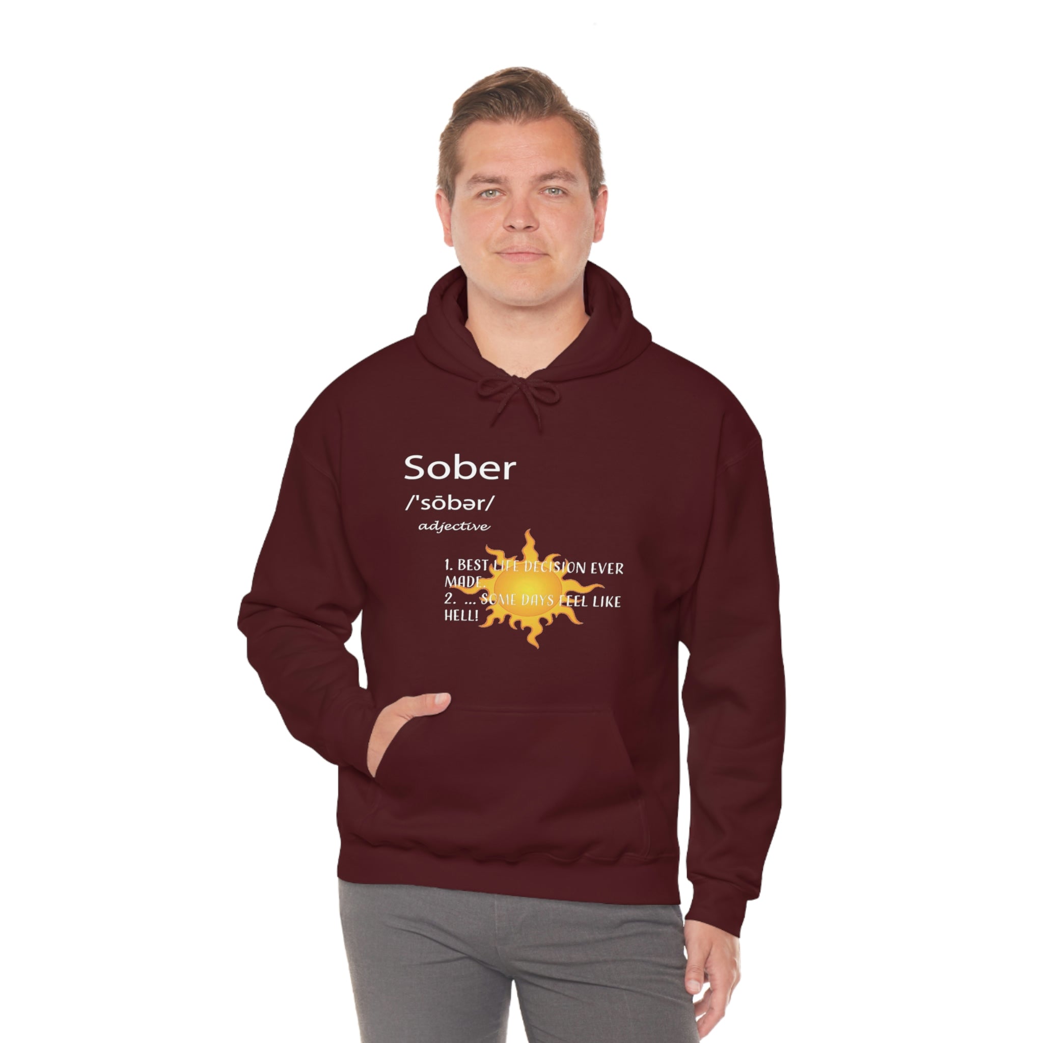 Sober - Unisex Heavy Blend™ Hooded Sweatshirt