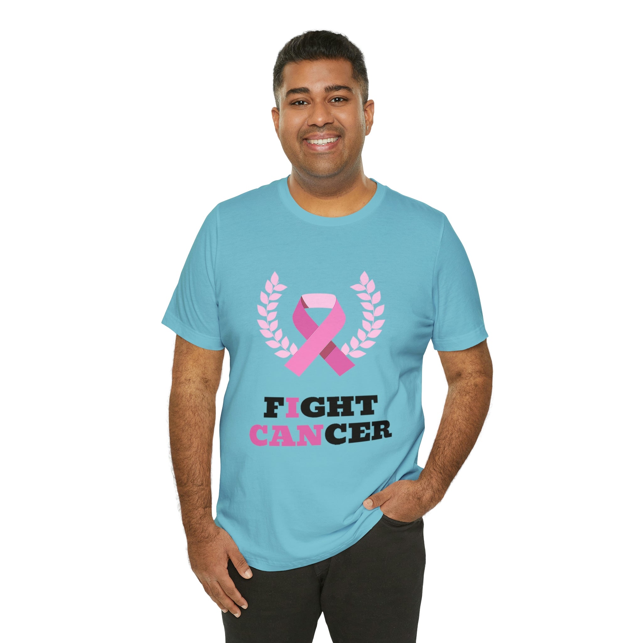 Fight Cancer I Can - Unisex Jersey Short Sleeve Tee