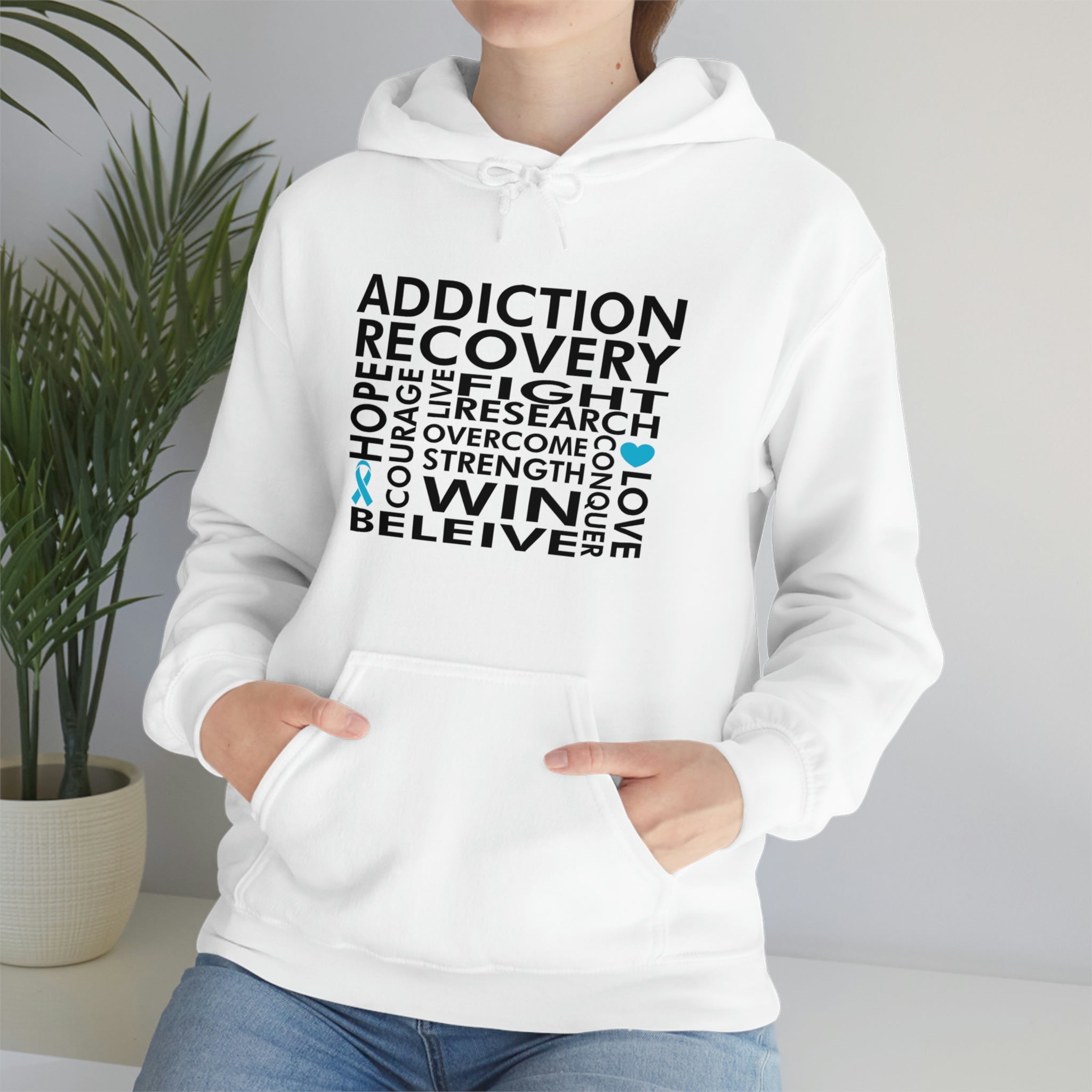 Addiction Recovery - Unisex Heavy Blend™ Hooded Sweatshirt