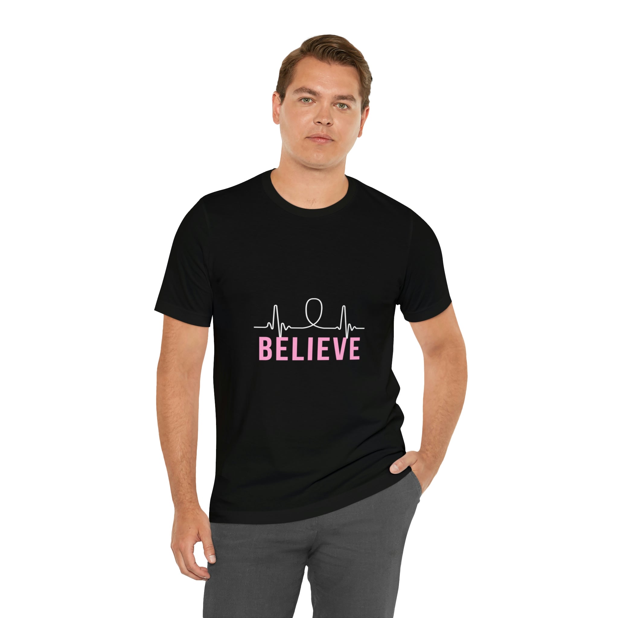 Believe - Unisex Jersey Short Sleeve Tee