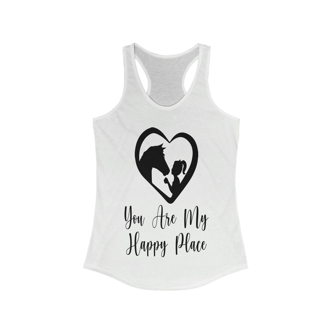 You Are My Happy Place - Racerback Tank Top