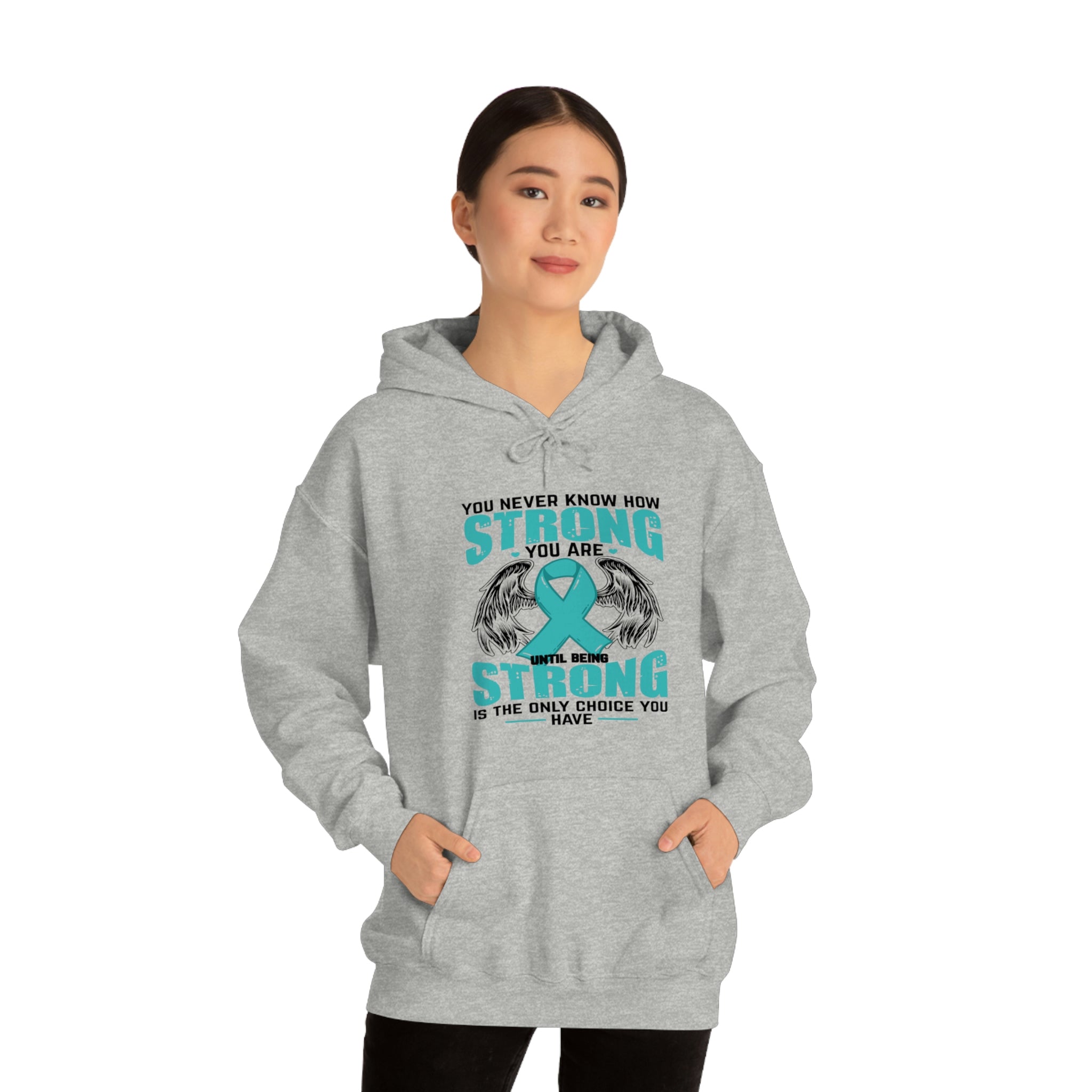 You Never Know How Strong You Are - Unisex Heavy Blend™ Hooded Sweatshirt