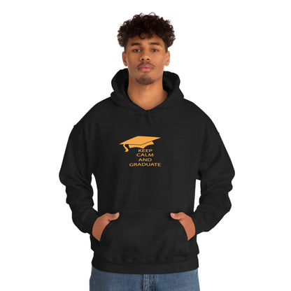 Keep Calm And Graduate - Unisex Heavy Blend™ Hooded Sweatshirt