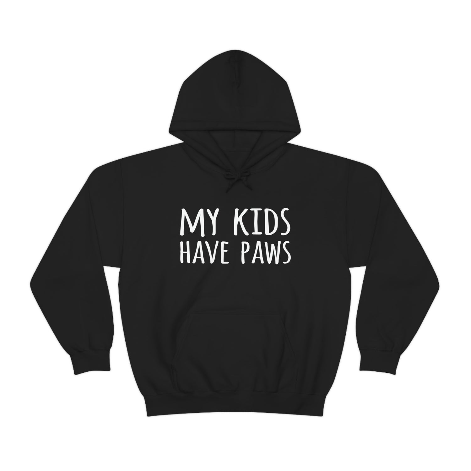 My Kids Have Paws - Unisex Heavy Blend™ Hooded Sweatshirt