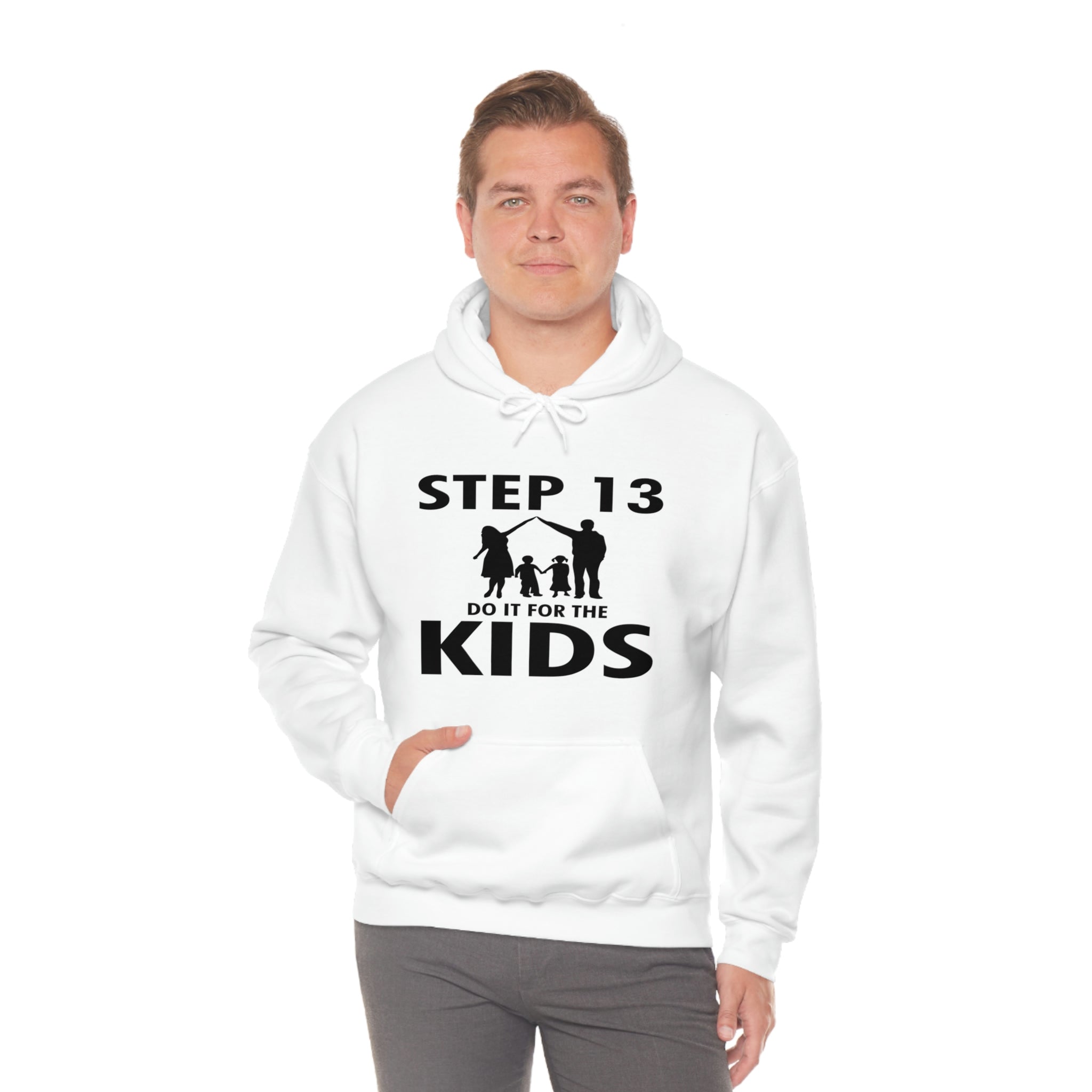 Step 13 Do It For The Kids - Unisex Heavy Blend™ Hooded Sweatshirt