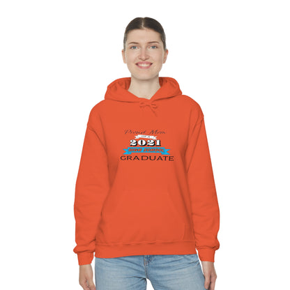 Proud Mom of a High School Graduate! Class Year Customizable - Unisex Heavy Blend™ Hooded Sweatshirt