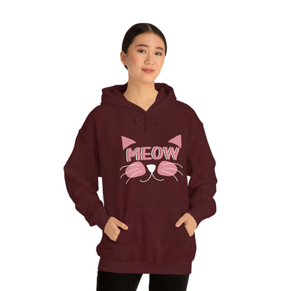 Meow - Unisex Heavy Blend™ Hooded Sweatshirt