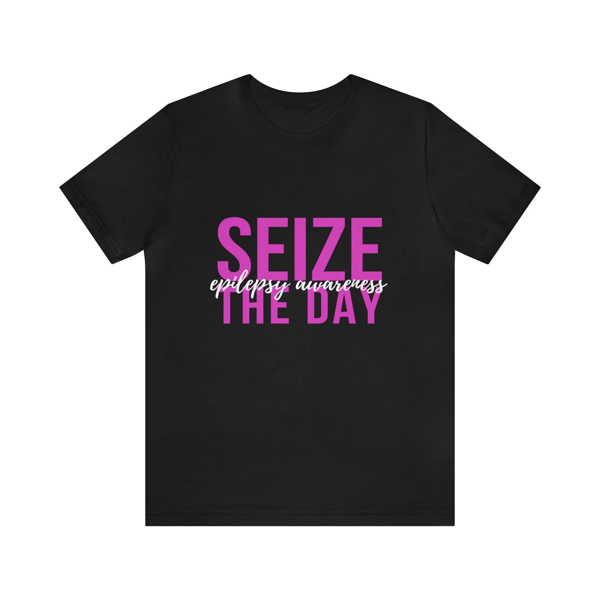 Seize The Day Epilepsy Awareness - Unisex Jersey Short Sleeve Tee