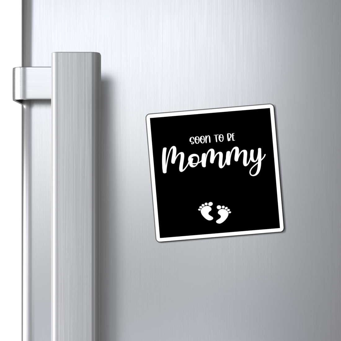 Soon To Be Mommy - Black Magnet