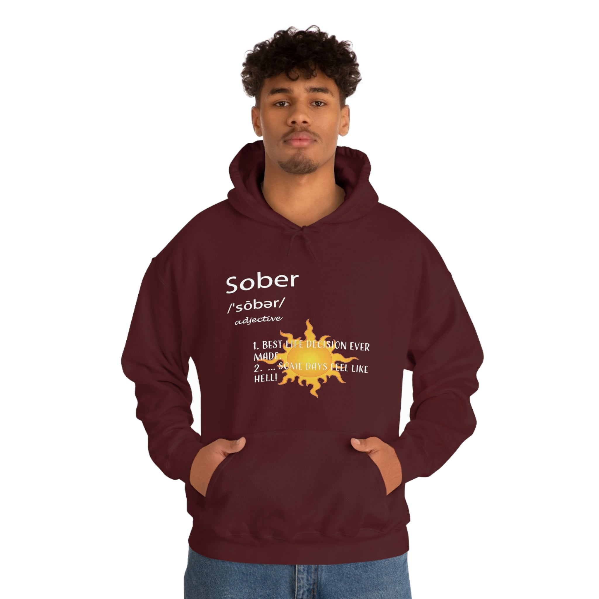 Sober - Unisex Heavy Blend™ Hooded Sweatshirt