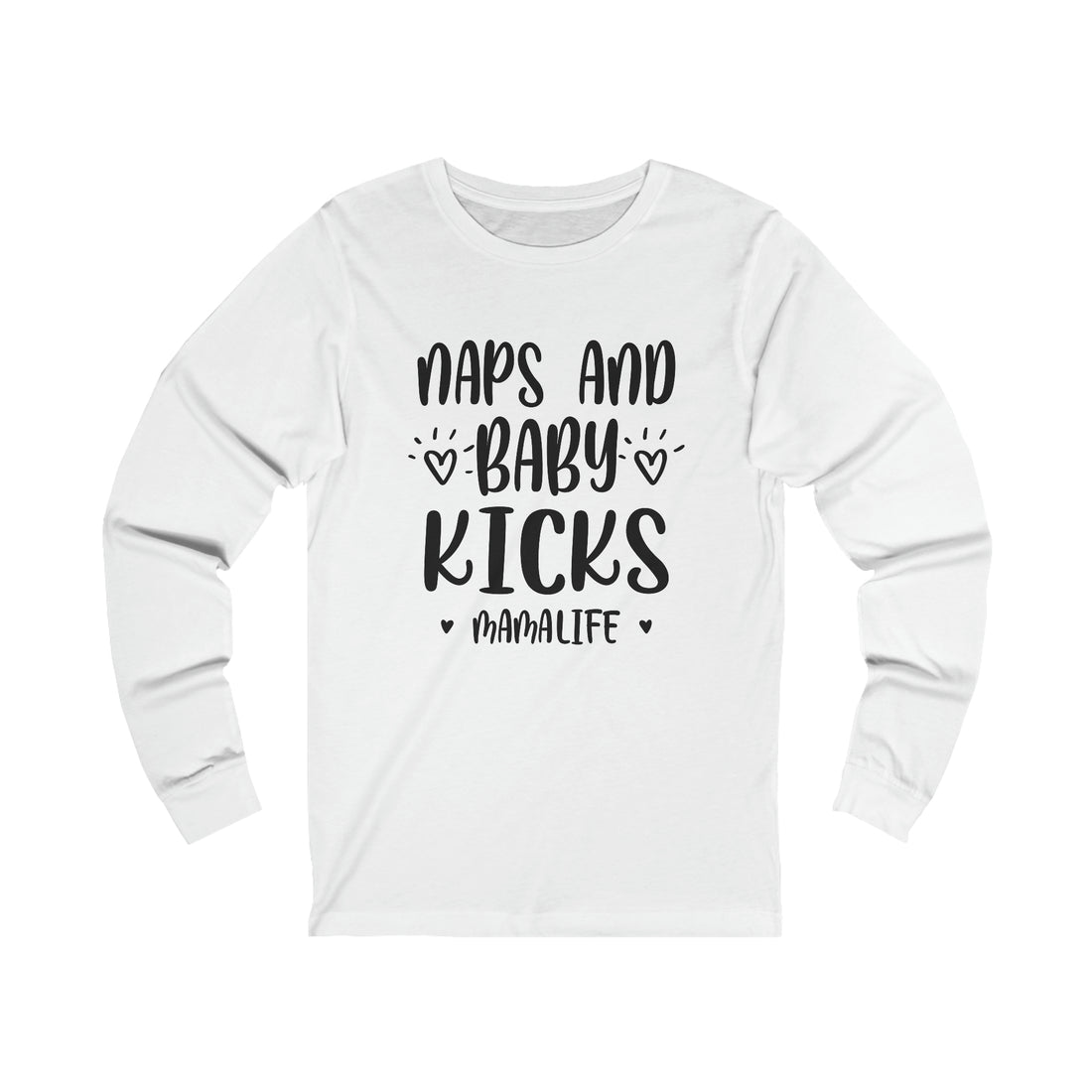 Naps & Baby Kicks - Unisex Jersey Long Sleeve Tee