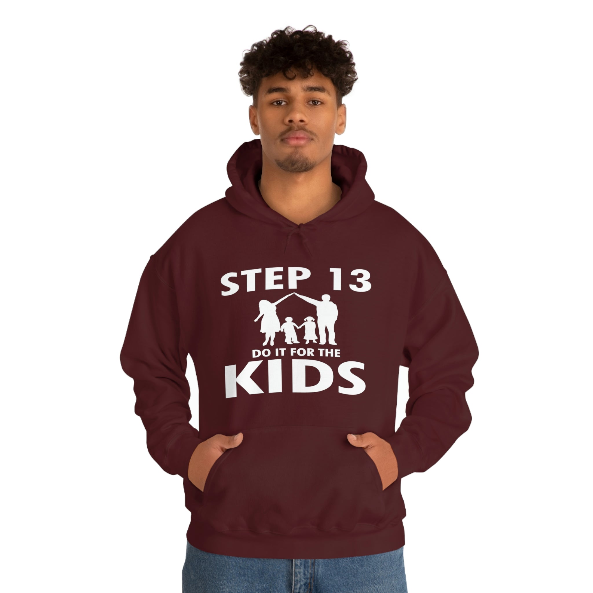 Step 13 Do It For The Kids - Unisex Heavy Blend™ Hooded Sweatshirt