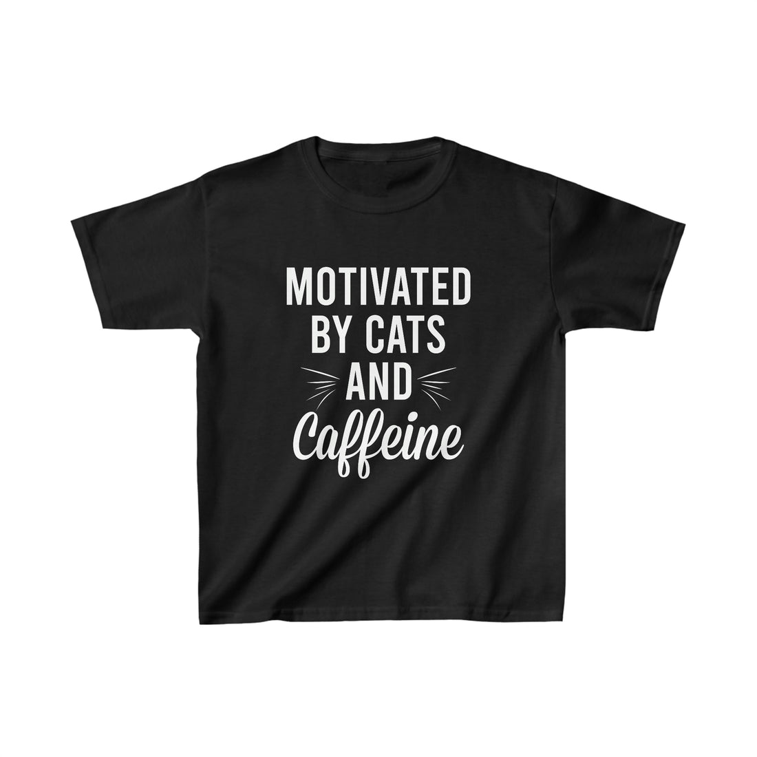 Motivated By Cats & Caffeine - Kid&
