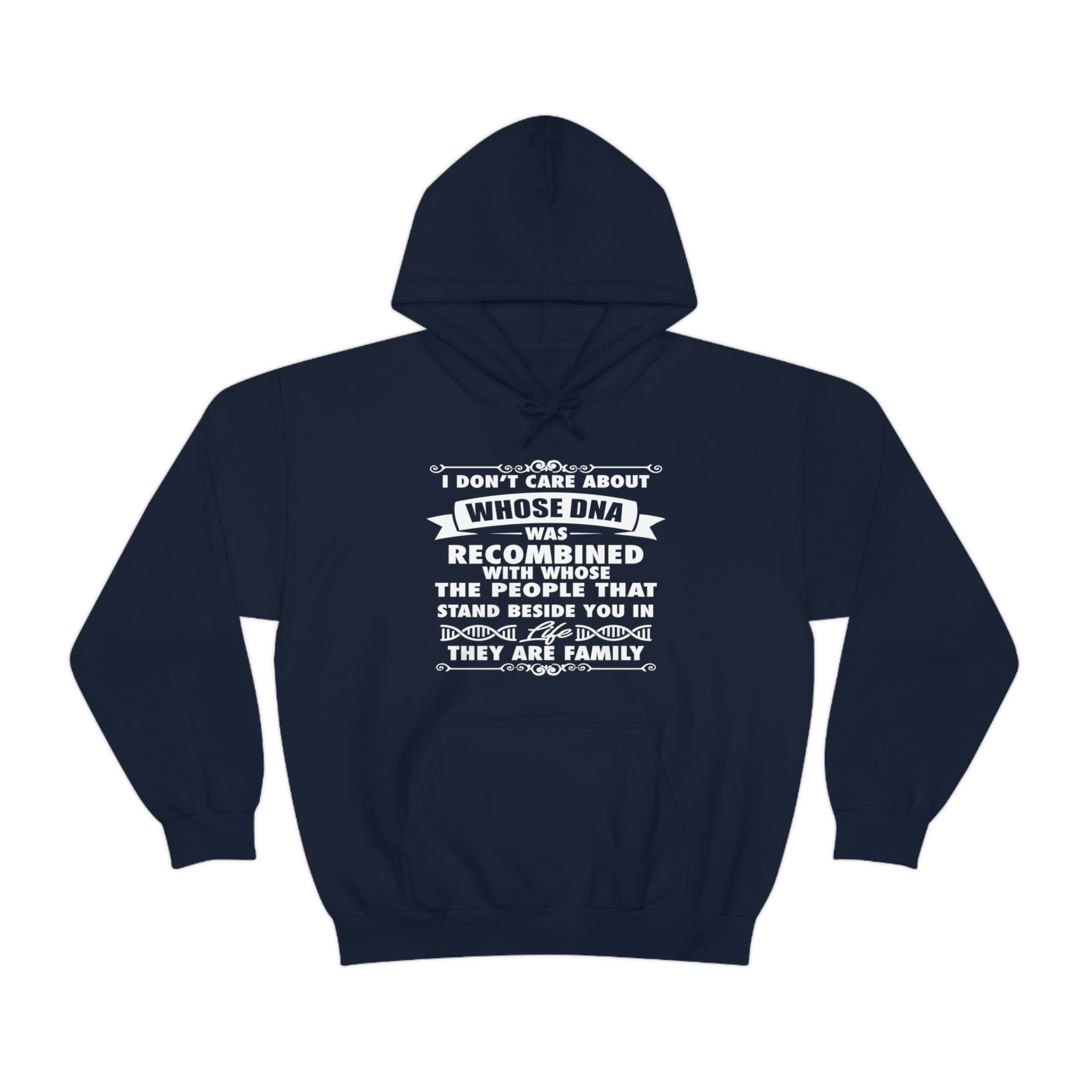 People That Stand Beside You Are Family - Unisex Heavy Blend™ Hooded Sweatshirt