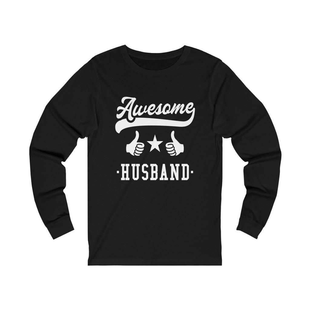 Awesome Husband - Unisex Jersey Long Sleeve Tee