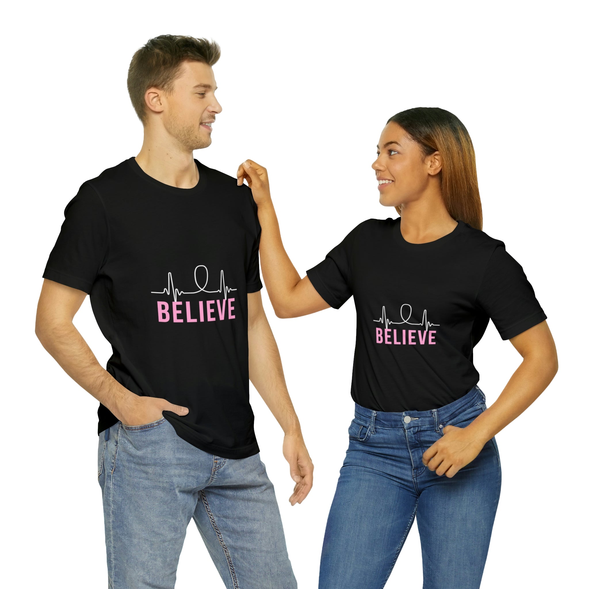 Believe - Unisex Jersey Short Sleeve Tee