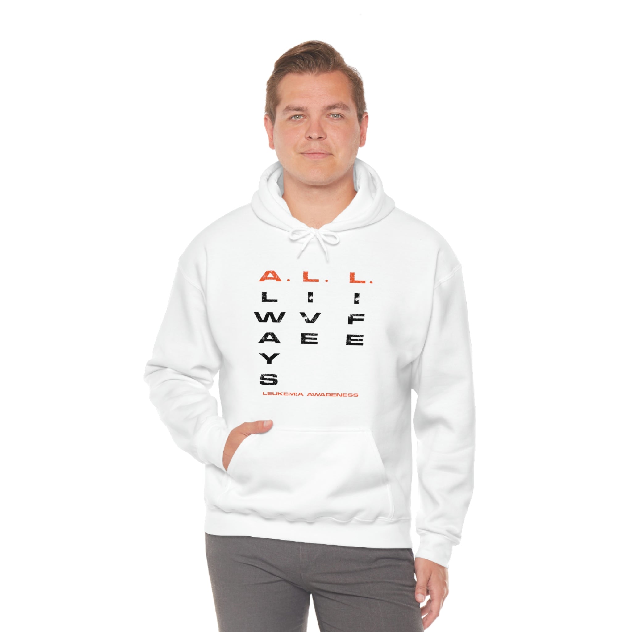 A.L.L. Always Live Life - Unisex Heavy Blend™ Hooded Sweatshirt