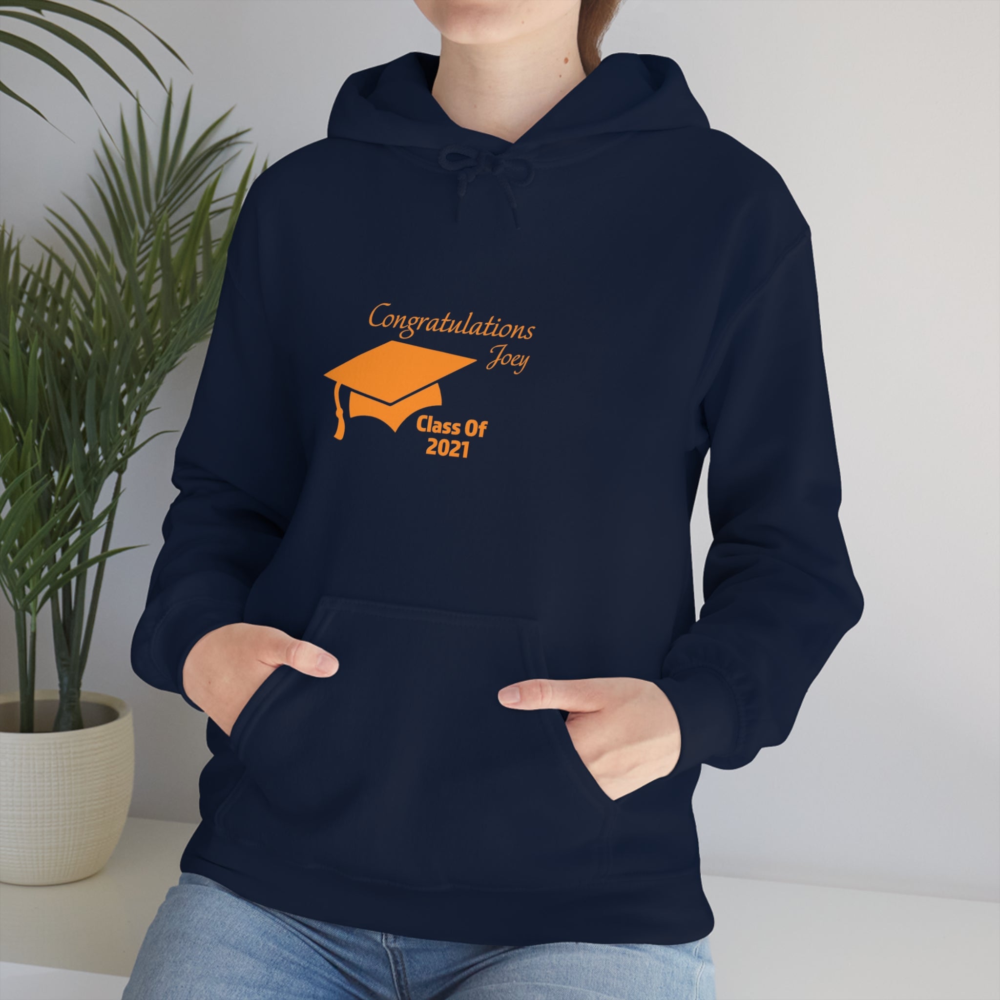 Congratulations With Year &amp; Name Customizable - Unisex Heavy Blend™ Hooded Sweatshirt