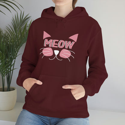 Meow - Unisex Heavy Blend™ Hooded Sweatshirt