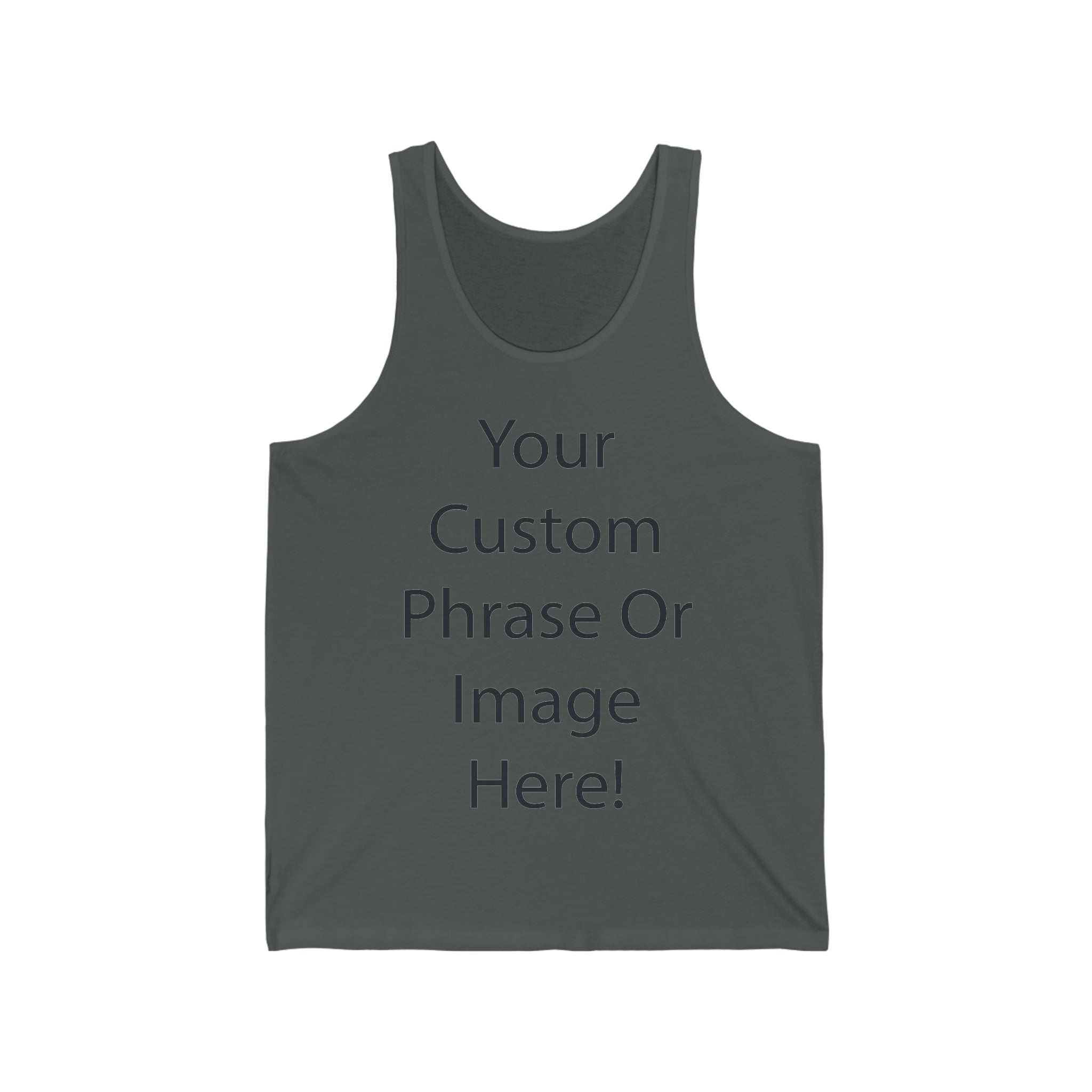 Custom - Unisex Jersey Tank Top