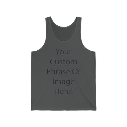 Custom - Unisex Jersey Tank Top