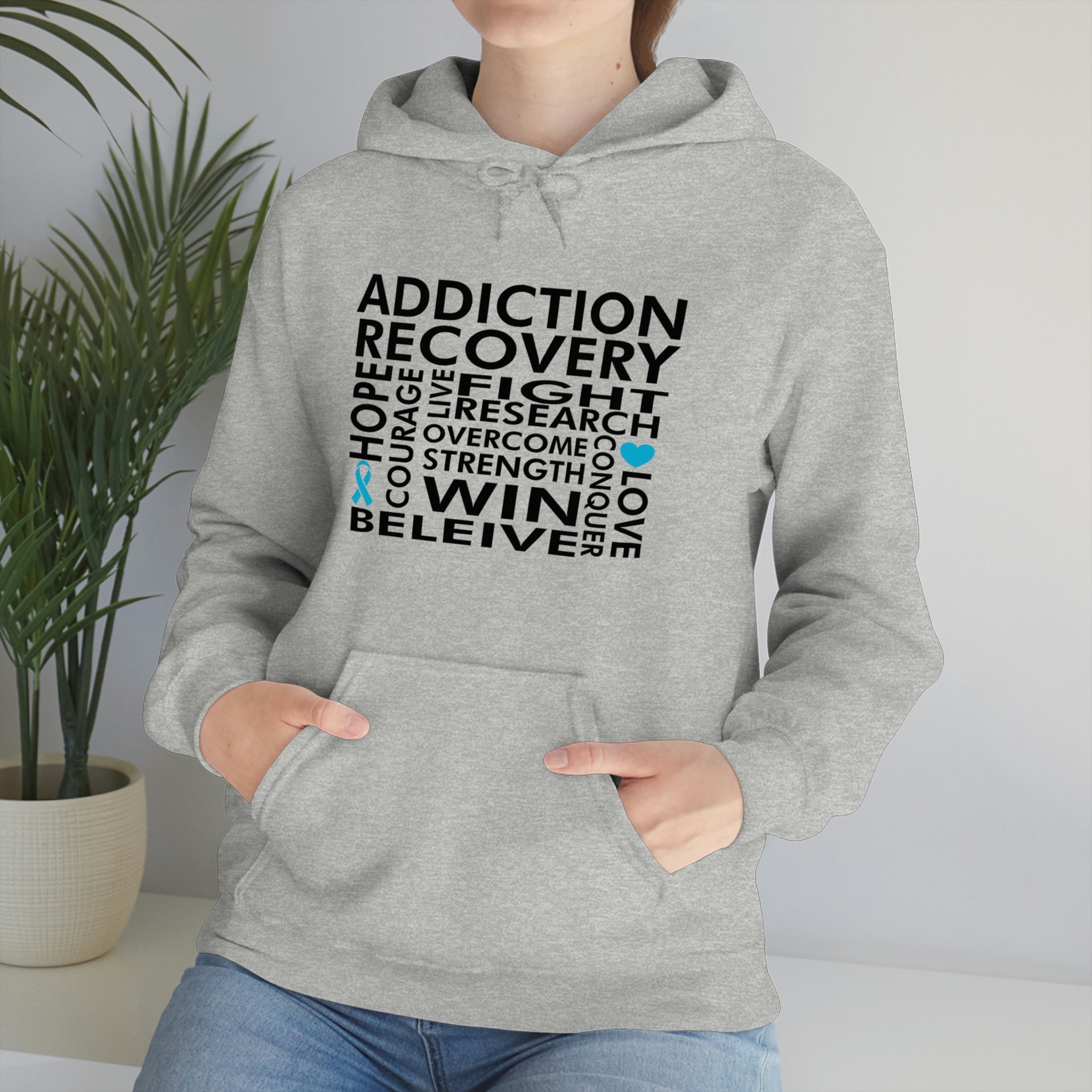 Addiction Recovery - Unisex Heavy Blend™ Hooded Sweatshirt