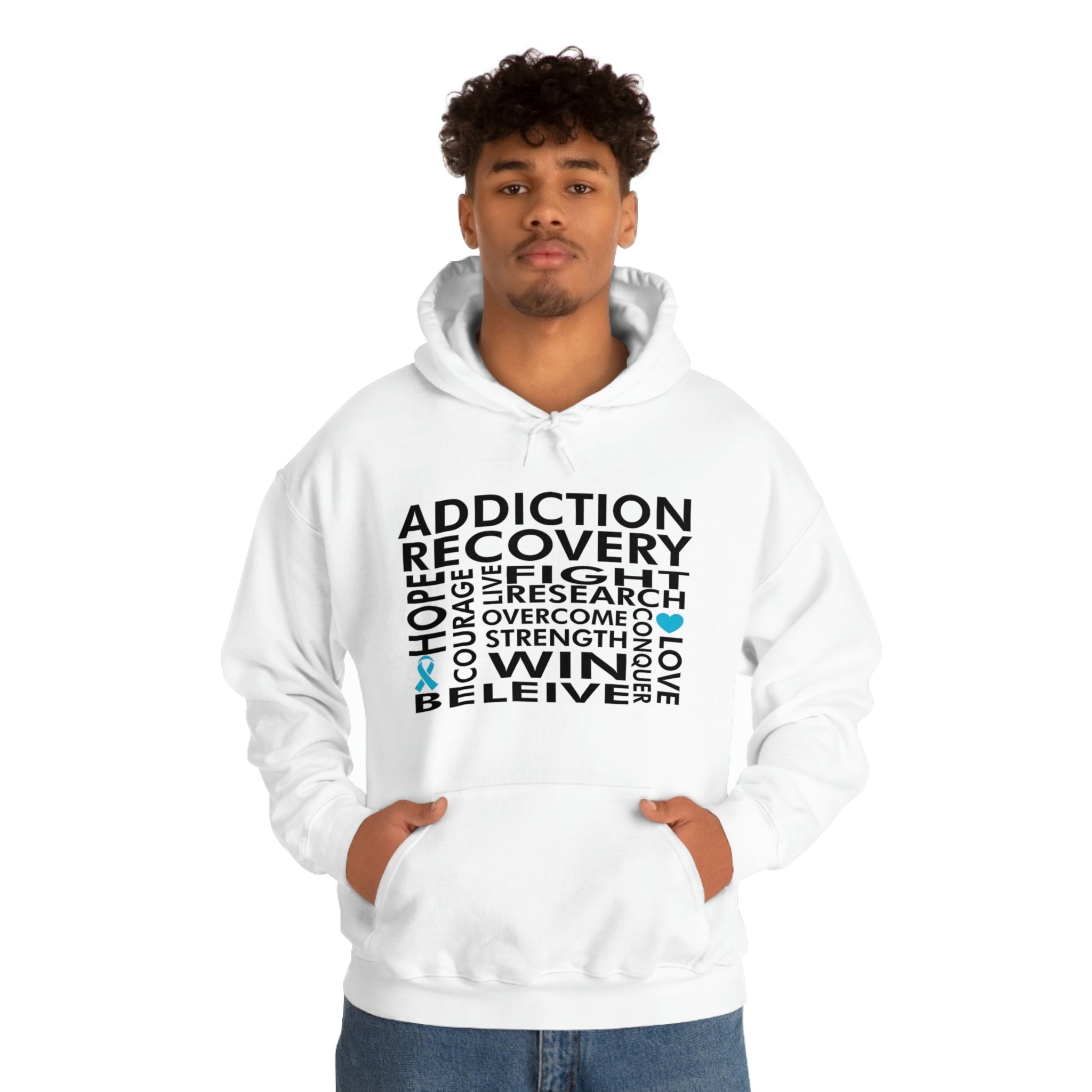 Addiction Recovery - Unisex Heavy Blend™ Hooded Sweatshirt