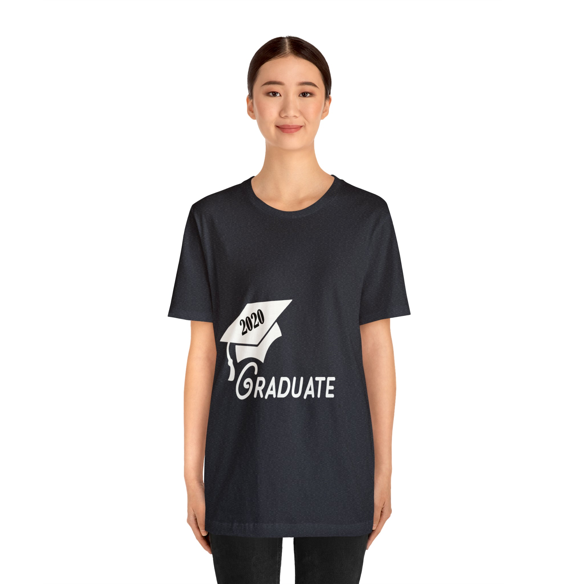 Graduate! Class Year Customizable- Unisex Jersey Short Sleeve Tee